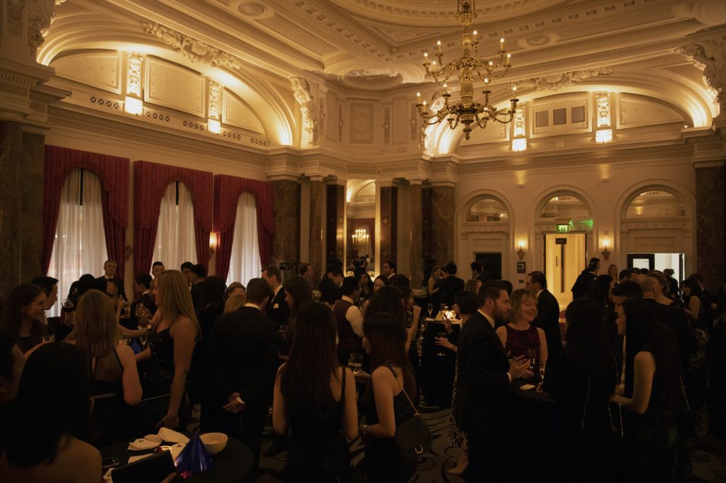Christmas shop ball event